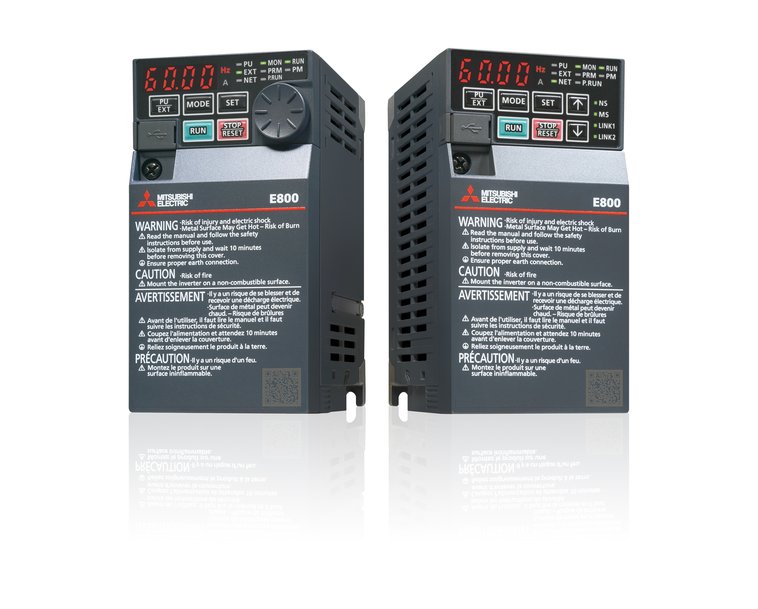 Mitsubishi Electric Automation, Inc. Launches New FR-E800 Series Inverter 